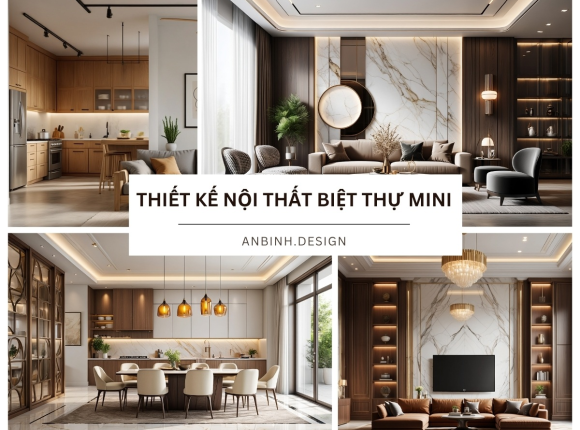 Kinh nghiệm thiết kế nội thất biệt thự mini​ tối ưu