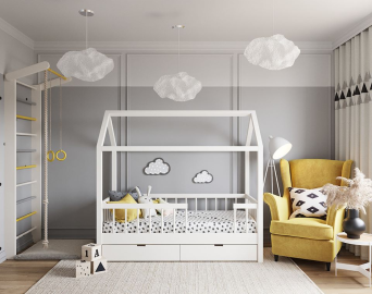 Thiết kế phòng ngủ cho bé