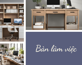 Bàn làm việc tại nhà đa năng
