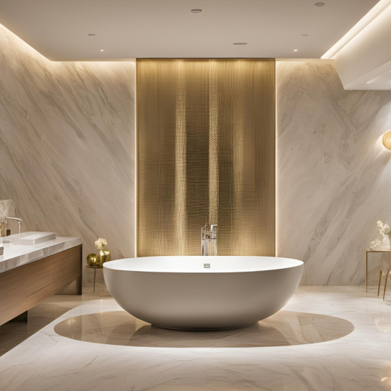 Bồn tắm đa dạng kích thước kiểu dáng