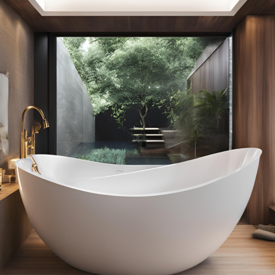 Bồn tắm đa dạng kích thước kiểu dáng