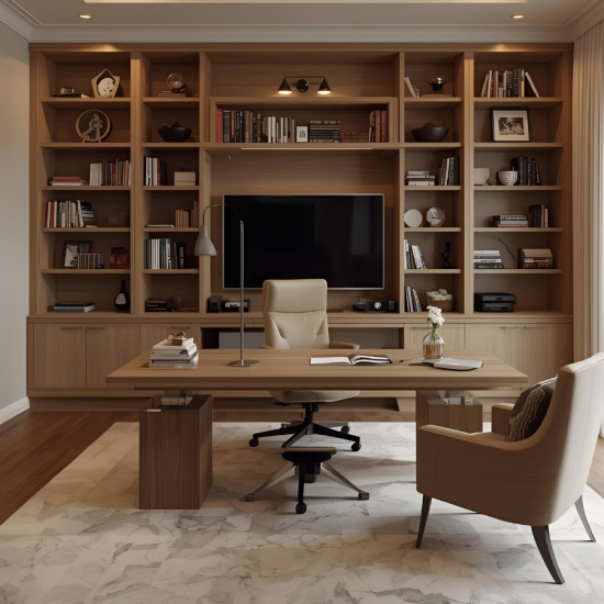 Mẫu thiết kế phòng làm việc 15m2