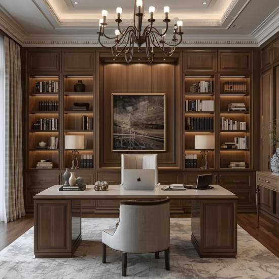 Mẫu thiết kế phòng làm việc 15m2
