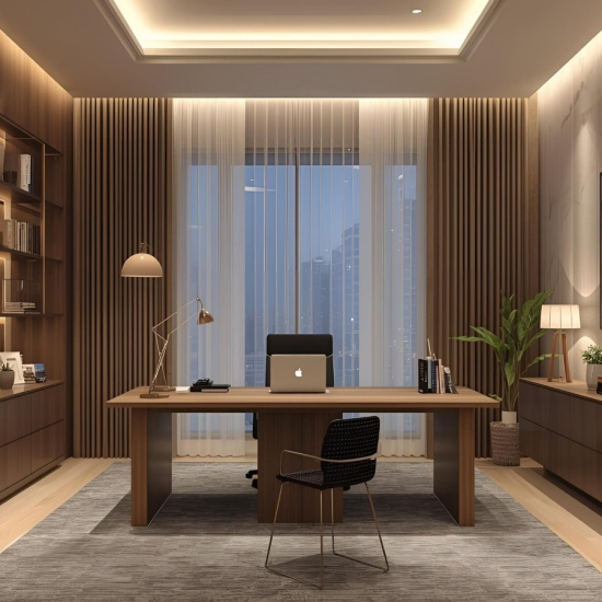Mẫu thiết kế phòng làm việc hiện đại
