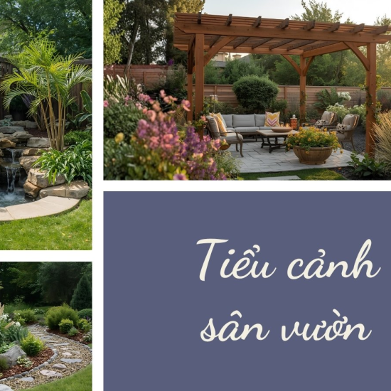 Tiểu cảnh sân vườn