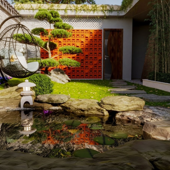 Tiểu cảnh sân vườn