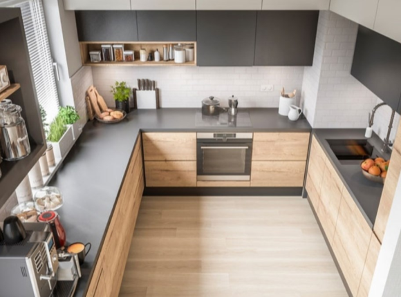 So sánh các kiểu bố cục bếp phổ biến: bếp chữ I, chữ L, chữ U và bếp đảo nên chọn loại nào?