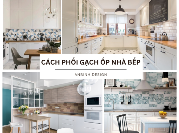 Cách Phối Gạch Ốp Nhà Bếp Đầy Sáng Tạo