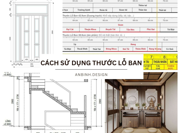 Hướng dẫn cách sử dụng thước lỗ ban ĐÚNG CÁCH