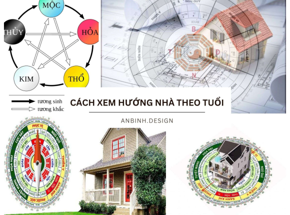 Cách xem hướng nhà theo tuổi hợp phong thuỷ ĐẦY ĐỦ nhất