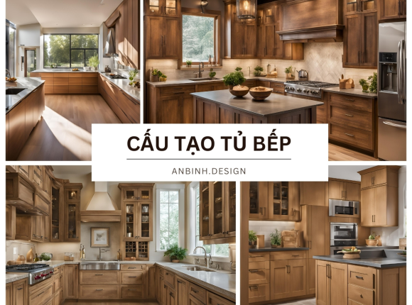 Chi Tiết Cấu Tạo Tủ Bếp
