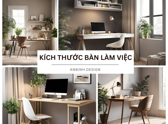 Kích Thước Bàn Làm Việc Hợp Lý