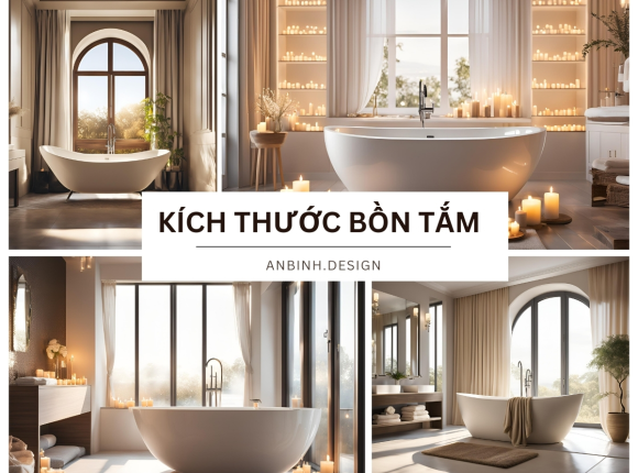 Kích Thước Bồn Tắm Tiêu Chuẩn