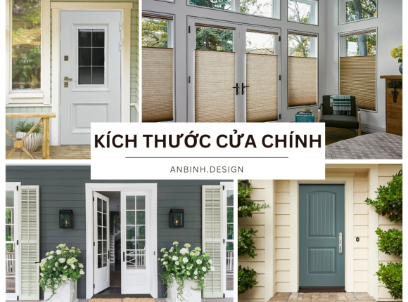 Kích Thước Cửa Chính Theo Phong Thủy