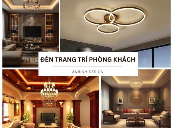 Gợi ý kích thước đèn trang trí phòng khách đẹp CÂN ĐỐI