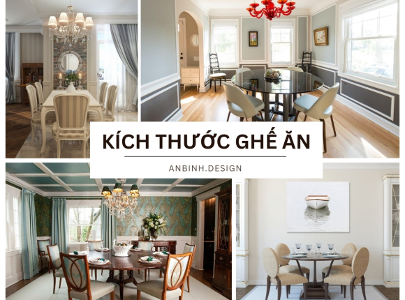 Kích Thước Ghế Ăn Cho Người Việt Nam