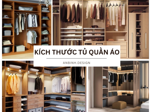 Kích Thước Tủ Quần Áo Tiêu Chuẩn Mới Nhất
