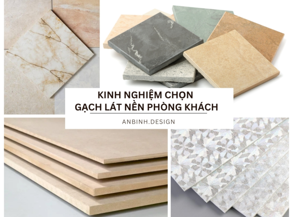 Kinh Nghiệm Chọn Gạch Lát Nền Phòng Khách