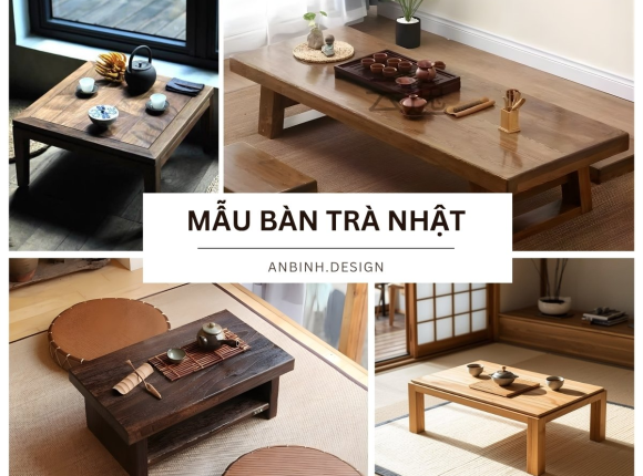 20+ mẫu bàn trà Nhật đẹp ĐƠN GIẢN tiện dụng cho gia đình