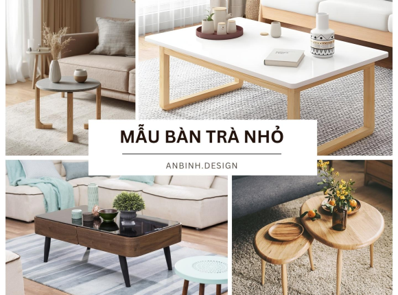 29+ mẫu bàn trà nhỏ cho phòng khách