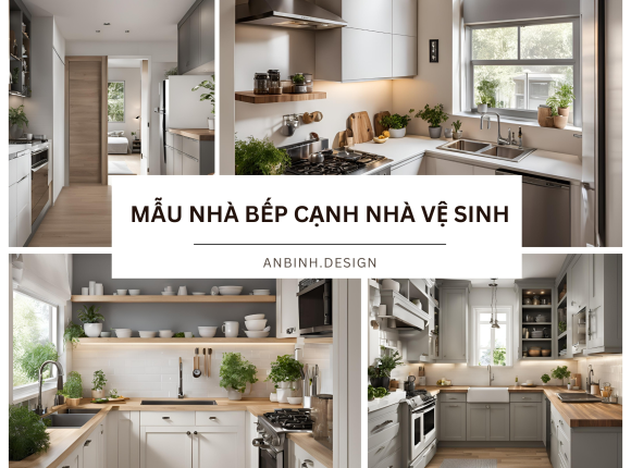 Mẫu Nhà Bếp Cạnh Nhà Vệ Sinh Hợp Phong Thủy