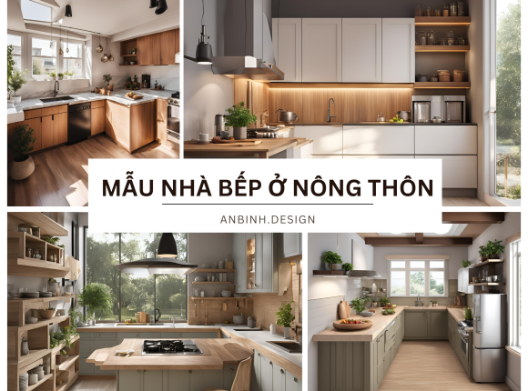 Mẫu Nhà Bếp Ở Nông Thôn Tiết Kiệm Chi Phí