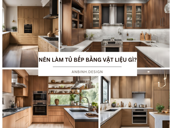 Gợi Ý Nên Làm Tủ Bếp Bằng Vật Liệu Gì?