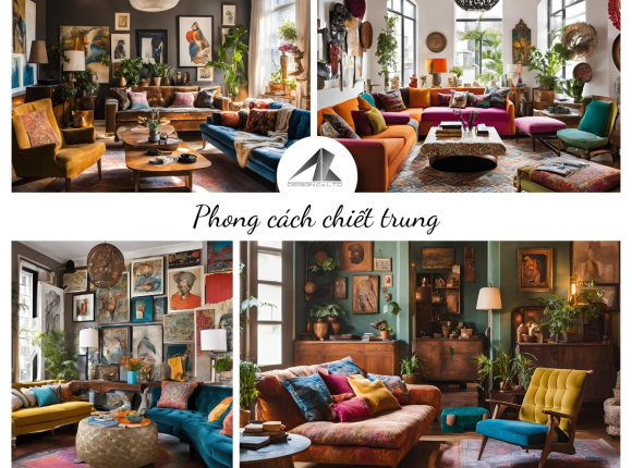 Phong cách nội thất Chiết Trung