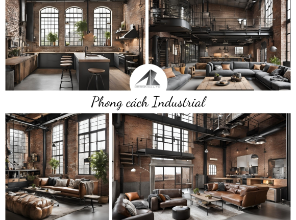 Phong cách Industrial
