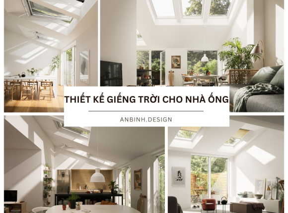 Thiết Kế Giếng Trời Cho Nhà Ống