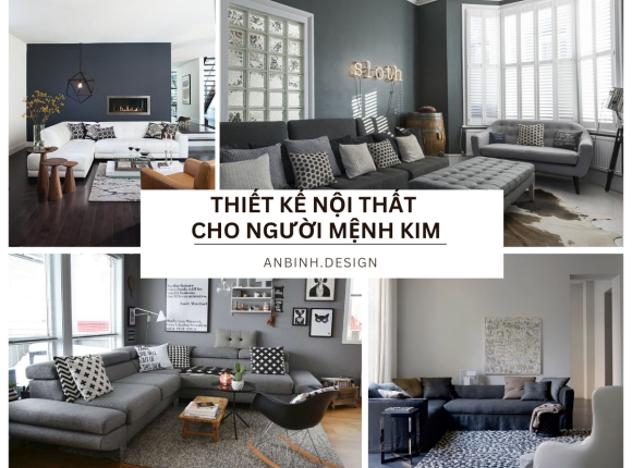 Cách Thiết Kế Nội Thất Cho Người Mệnh Kim