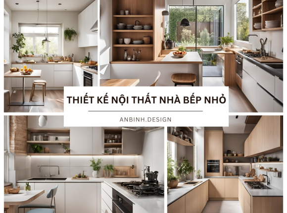 Mẫu Thiết Kế Nội Thất Nhà Bếp Nhỏ Tiện Nghi