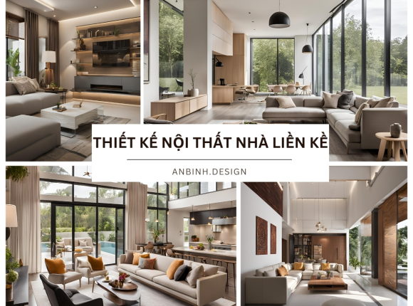 Thiết Kế Nội Thất Nhà Liền Kề Đẹp, Sang Trọng
