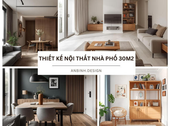 Thiết kế nội thất nhà phố 30m2​