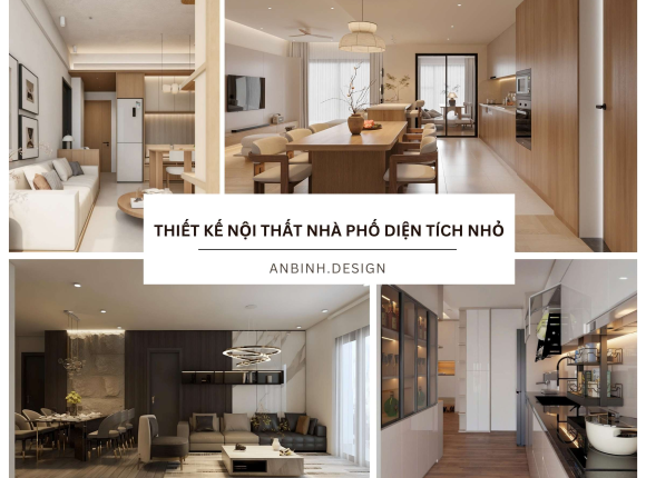 Thiết kế nội thất nhà phố diện tích nhỏ