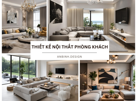 Mẫu Thiết Kế Nội Thất Phòng Khách Đẹp