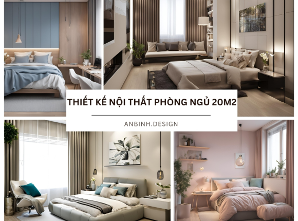Mẫu Thiết Kế Phòng Ngủ 20m2 Đẹp