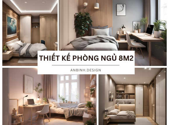 Thiết Kế Phòng Ngủ 8m2 Tiết Kiệm Diện Tích