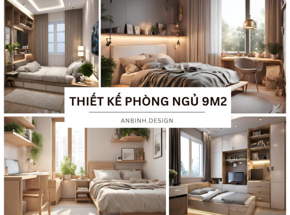 Thiết Kế Phòng Ngủ 9m2 Ấn Tượng