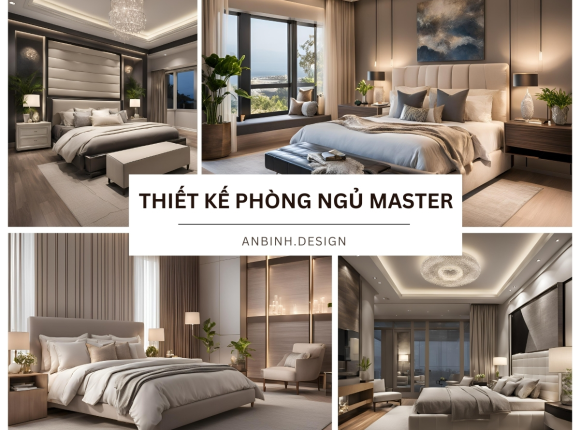 Mẫu Thiết Kế Phòng Ngủ Master Cao Cấp
