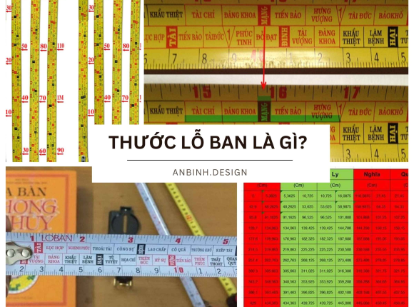 Thước lỗ ban là gì? Hướng dẫn sử dụng PHÙ HỢP trong phong thuỷ