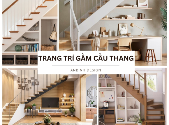 Cách Trang Trí Gầm Cầu Thang Ấn Tượng