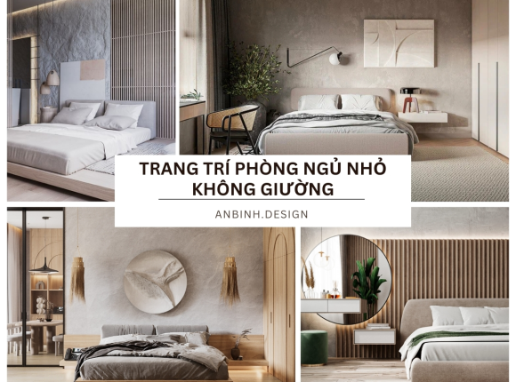 Trang Trí Phòng Ngủ Nhỏ Không Giường Mới Lạ