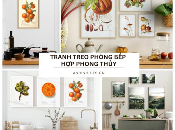 Tranh Treo Phòng Bếp Hợp Phong Thủy