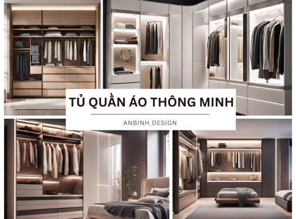  Mẫu Tủ Quần Áo Thông Minh, Đa Năng