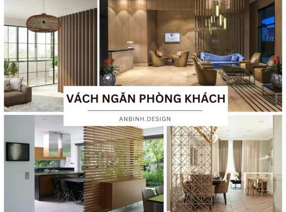  Vách Ngăn Phòng Khách Đẹp, Hiện Đại