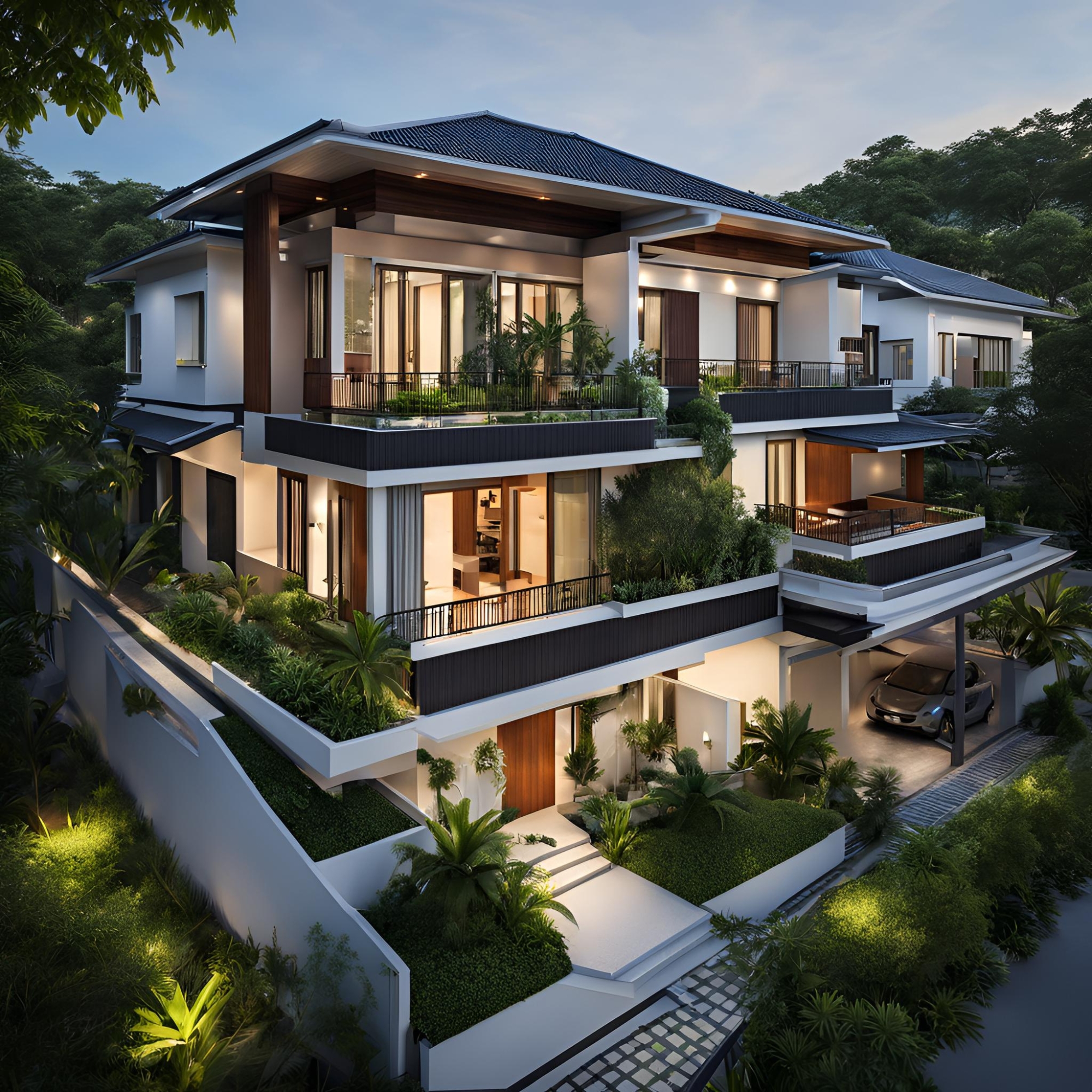 biet thu hien dai sang trong