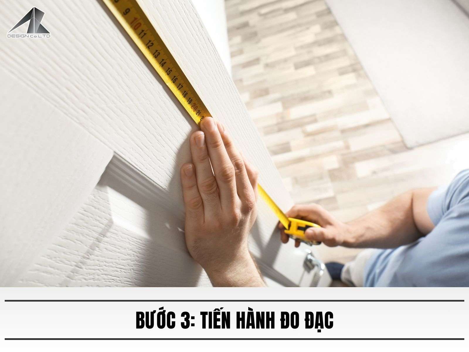 Bước 3: Tiến hành đo đạc