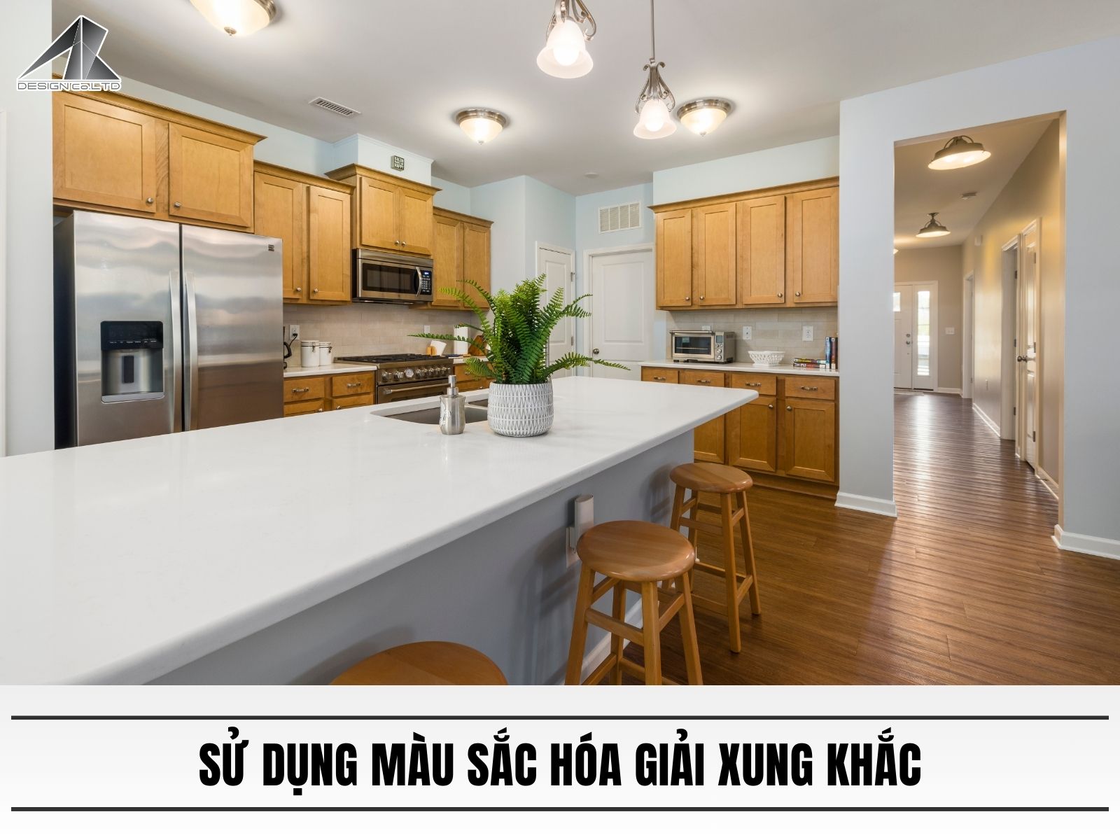 Sử dụng màu sắc hóa giải xung khắc