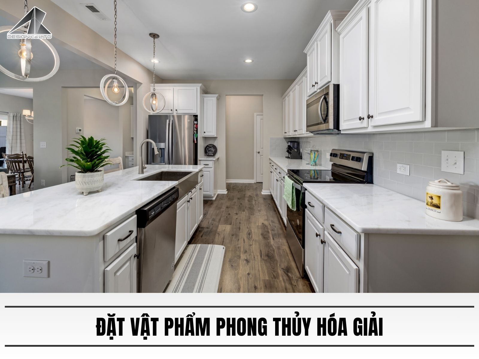 Đặt vật phẩm phong thủy hóa giải